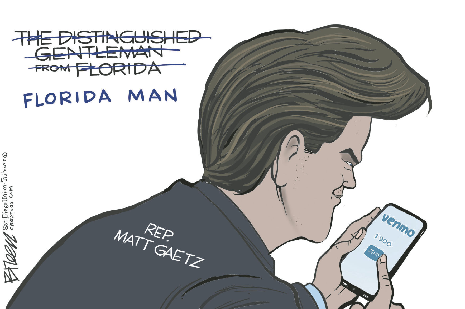 Editorial Cartoon: Steve Breen